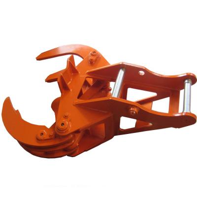 China Cultivates Hydraulic Tree Cutter HONGWING Shear Wood Cutter Tree Shear for Excavator for sale