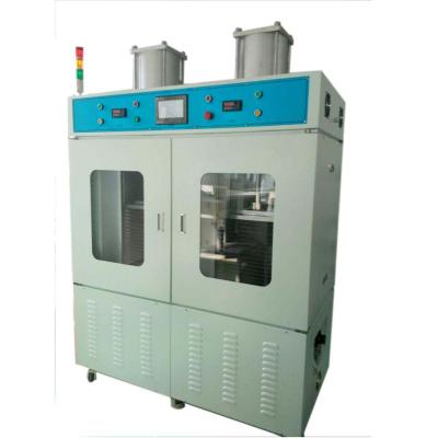 China Factory Large Hot Press Pressure Ladle Cell / Polymer Battery Forming Forming Machine For Battery Production for sale