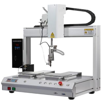 China Building Material Shops Fully Multi-axis Tin Desktop Automatic Wire Welding Robot for sale