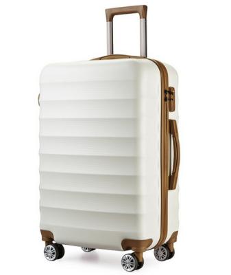 China New Travel Bottom Upright OEM Travel ABS Printed Hard Shell Luggage / Travel Case / Wheel Luggage for sale