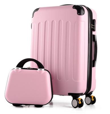 China Fashionable aluminum material and external caster: travel bag on wheels luggage trolley foldaway suitcase for sale