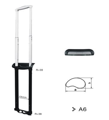 China Jiaxing Factory Replacement Lightweight Luggage Handles Parts for sale