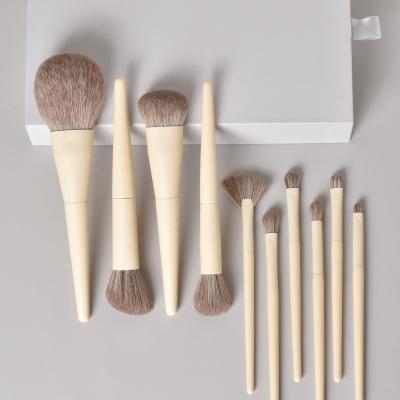 China Hot Sales Custom 10Pcs Make Up Brush Sets Vegan With Bags Zero-Degree 10pcs Makeup Brushes Set en venta