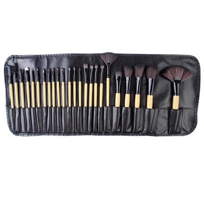 중국 Hot selling Professional 24pcs Makeup Brushes Set Pro Cosmetic Makeup Brush Set Kit With Leather Case 판매용