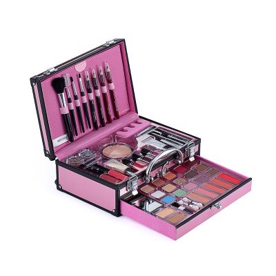 China New Arrivals Professional Makeup Cosmetic Eyeshadow Palette Powder Blusher Nail Polish Festival Gift Makeup Box for sale