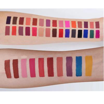 China Wholesale Oem Makeup Vegan Lip Gloss Set Private Label Matte Lipstick Set Lipstick With Logo Liquid Lipstick 25 Colors for sale