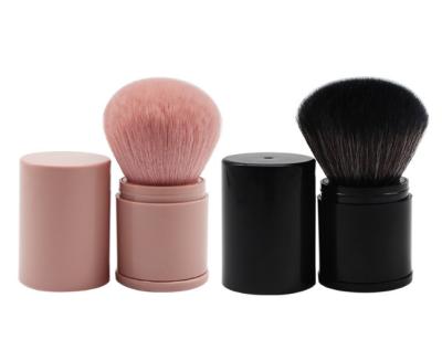 Китай Amazon Hot Selling Portable Face Powder Brush Loose Powder Blush Brush With Case продается