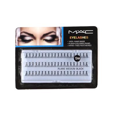 China Wholesale 60 Root Curl Individual Eyelashes Extension Soft False Lashes For Mac en venta