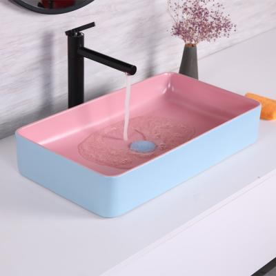 China Chaozhou Modern Sanitary Ware Round Bathroom Custom Sink Wash Ceramic Hand Basin for sale