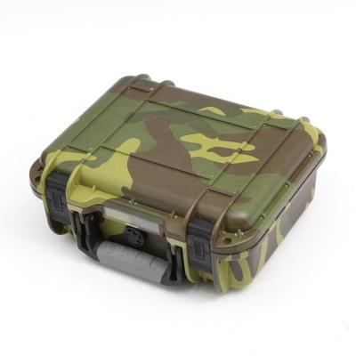 China Plastic Tool Suitcase Carrying Waterproof Shockproof Dustproof Hard Protective Handle Small Tool Case With Foam Interior 348*225*80mm for sale