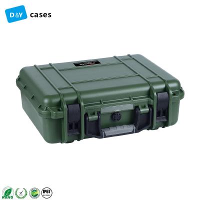 China Small easy carry plastic case dustproof shockproof waterproof with lock and foam for watch for sale