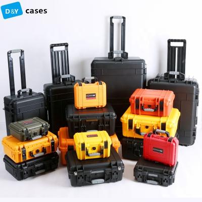 China IP67 waterproof shockproof dustproof rated toolbox high quality carrying plasticcase for hardware protection for sale