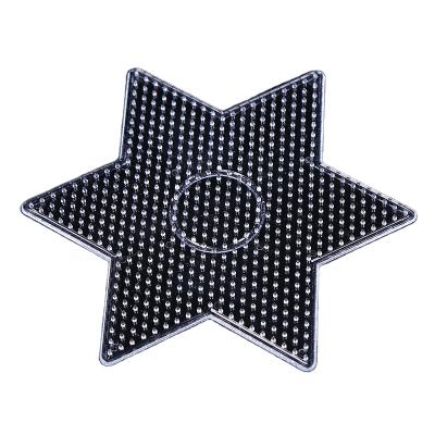 China DIY TOY Amazon Hot Sales 5mm Melted Bean Gauge Square Hex Panel Large, Medium and Small Egg Jigsaw Puzzles Panel DIY for sale