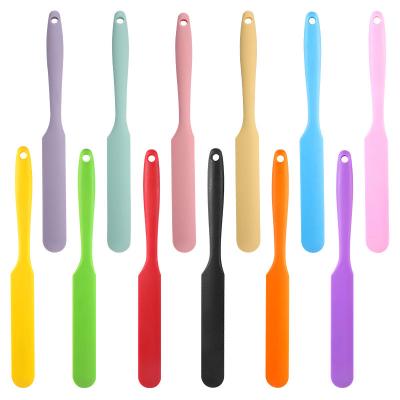 China Non-Stick Silicone Spatulas Wax Spatulas Waxing Spatula Reusable Applicator Spatula Scraper Hard Wax Sticks For Home Salon for sale