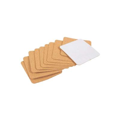 China Hot Sales Cork Coasters Self Adhesive, Cork Mats Cork Cup Mat from Europe Amazon for DIY Coasters and Crafts Supplies (100PCS, set) for sale