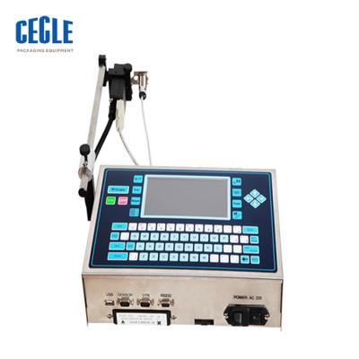 China Manufacturing Plant Low price batch number industrial inkjet printer , Cheap micro expiry date stamping machine for sale