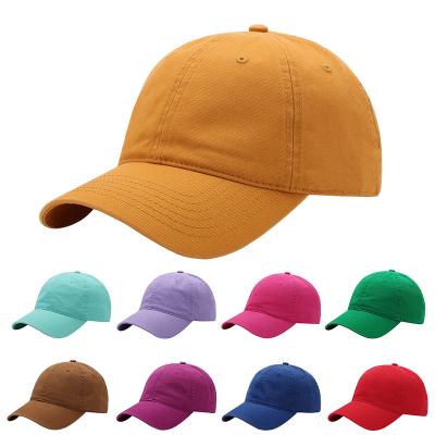 China COMMON hats wholesale high quality adjustable blank manufacturer cotton custom embroidered logo 34 colors unisex baseball cap for sale