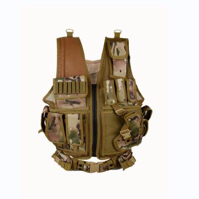 China Factory Price Police Army Tactical Safety Vest Airsoft MOLLE Safety Vest Black Easy Military Camouflage for sale