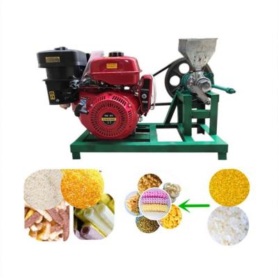 China Economic Snack Ring Shape Snack Machine Corn Snack Puffing Extruder for sale