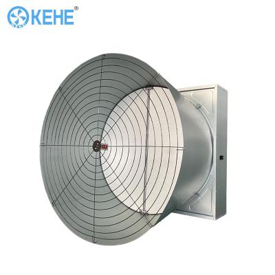 China Farms Factory Price Galvanized Leaf Butterfly Cone Exhaust Fans for Poultry or Chicken Farm House for sale