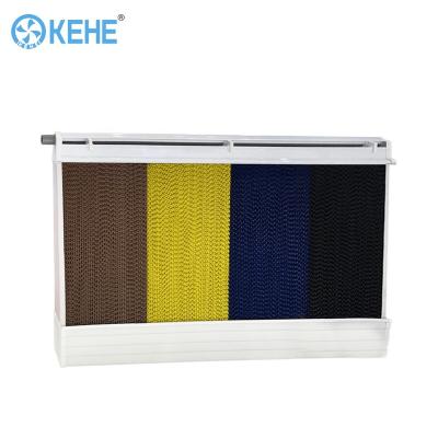 China KEHE Farms Poultry Farm Honey Comb Protective PVC Cooling Frame for sale