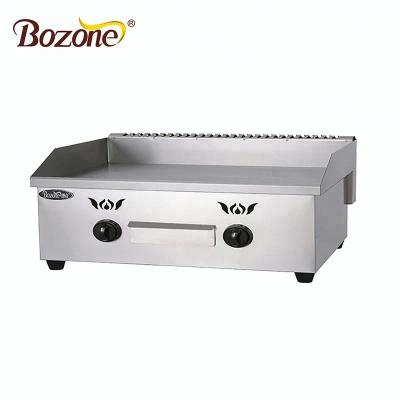 China Chinese Commercial Kitchen Gas Efficiency Induction Worktop Stainless Steel Equipment Restaurant GG-720 Flat Griddle for sale