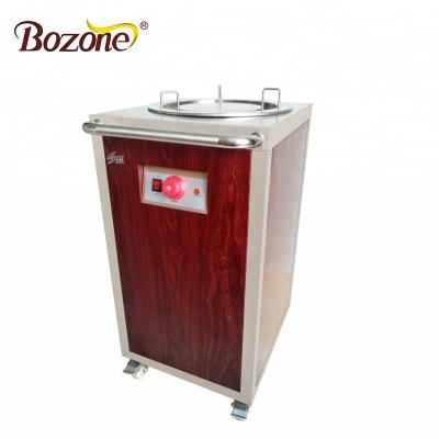 China Stainless Steel B005-1M Popular Stainless Steel 1 Rack Plate Commercial Electric Warmer Warmer Cart for sale