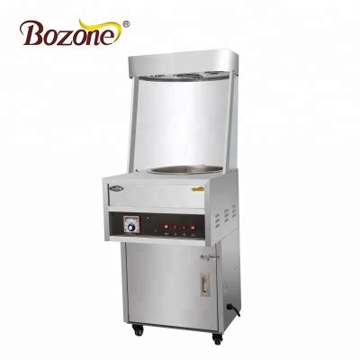 China Industrial output single/double commercial chestnut variety models 304 stainless steel vertical chestnut roaster machine for sale