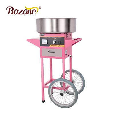 China Professional Commercial Flower Sugar Maker With Easy Fairy Pink Clean/Eco-friendly/Sell Cotton Candy Floss Maker Cart Commercial Machine for sale