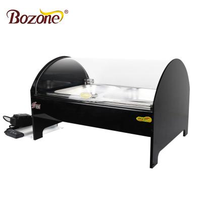 China BZ-520 Restaurant Eco-friendly Canteen Supplies Wholesale High Quality Stainless Steel Buffet Warmer Food Plate Friction Heating Stove for sale