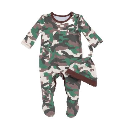 China Active Baby Toddler Newborn Baby Boys Clothes Baby Romper ChengXi Long Sleeve Baby Rompers With Hat for sale