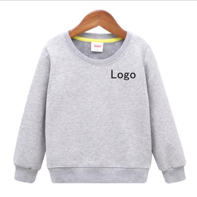 China 100% cotton custom winter diy sweatshirt collar gym O logo anti-wrinkle kids warm hoodie for sale