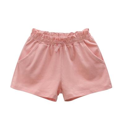 China Other Cute Soft Cotton Kids Pants Candy Color Girls Short Pants Kids Shorts for sale