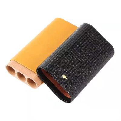 China Portable Cigar Holder Minimalist Travel Cigar Case for sale