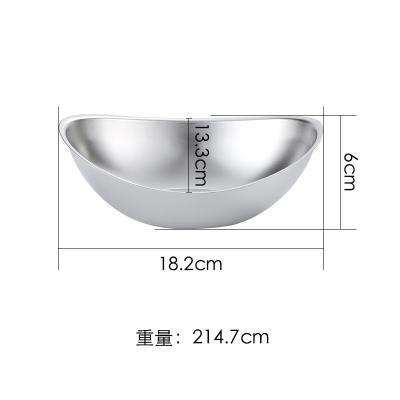 China Minimalist stainless steel ingot bowl for sale