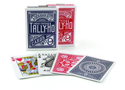 China Tarjetas de juego marcadas Tally-Ho Tarjetas de juego de Poker Invisible Ink en venta