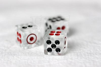 China Malaysia Transparent Magic Gambling Dice Plastic Material Regular Size for sale