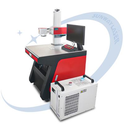 China 3w 5w Marker Air Cooled Desktop UV Laser Marking Engraving Printing Machine for Sunglass Pen Ceramic Plastic for sale