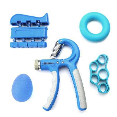 China Hand Power Building Muscle Exercising 5pcs Adjustable Hand Grip Set Fitness Equipment Finger Strengtheners Hand Gripper for sale