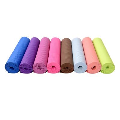 China PVC 6mm PVC Yoga Exercise Mat For Body Training 1730*610*0.6mm for sale