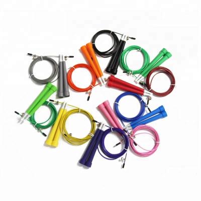 China PVC Coated High Quality 3m Adjustable Steel Wire Rope Wire Speed ​​Jump Rope for sale