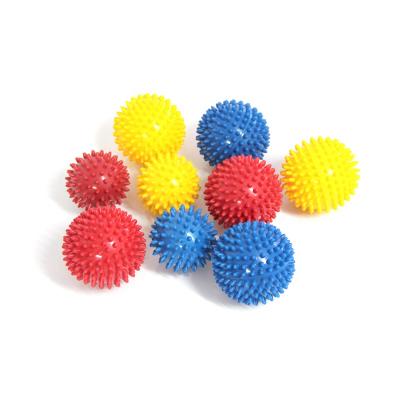 China Spike PVC hand trihher point therapy massage ball for sale