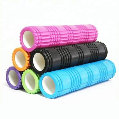 China Long EVA Hollow EVA+PVC 61cm Point Yoga Foam Roller for Fitness Muscle Massage for sale