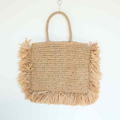 China /Practical High Quality /Durable 2021 Most Fashionable Handmade Paper Straw Crochet Women Hand Bags for sale