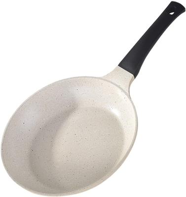 China Induction Nonstick Base Minimalist Die Casting Skillet Cookware Soft Touch Easy Cleaning Handle for sale