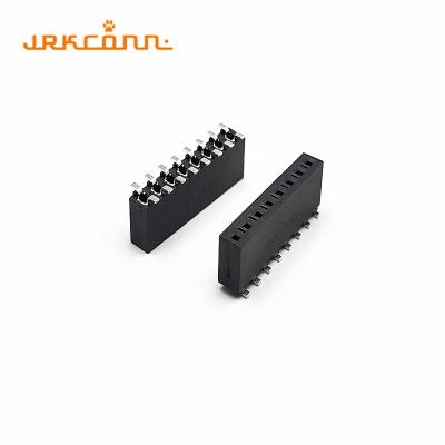 China Spacing 3.96mm Female Screw Terminal Header Black Polyester Insulation for sale