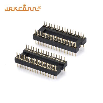 China 2.54MM Ic Socket Connectors Dual Row 2 X 16P Straight Pin Header Male Header for sale