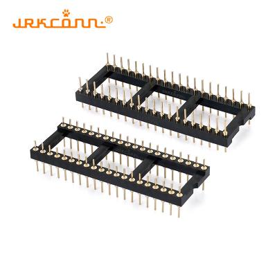 Κίνα Μεταλλικές καρφίτσες IC Socket Connector Vertical 40 Pin Male Header καρφίτσες μέσα από τρύπα προς πώληση