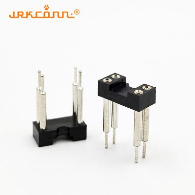 China 2.54PH 3.0H Custom IC Socket Connectors Female Header Straight Round Hole for sale