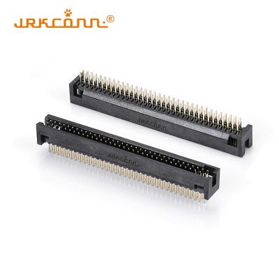 China 1.27mm Dual Row Box Header Non-Standard Connector 180 Degree Gold Plated for sale